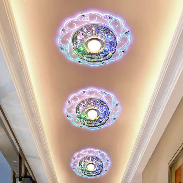 IlluBloom LED Deckenleuchte | Kreatives Blütendesign | Runde Deckenlampe | Energieeffizient & Modern