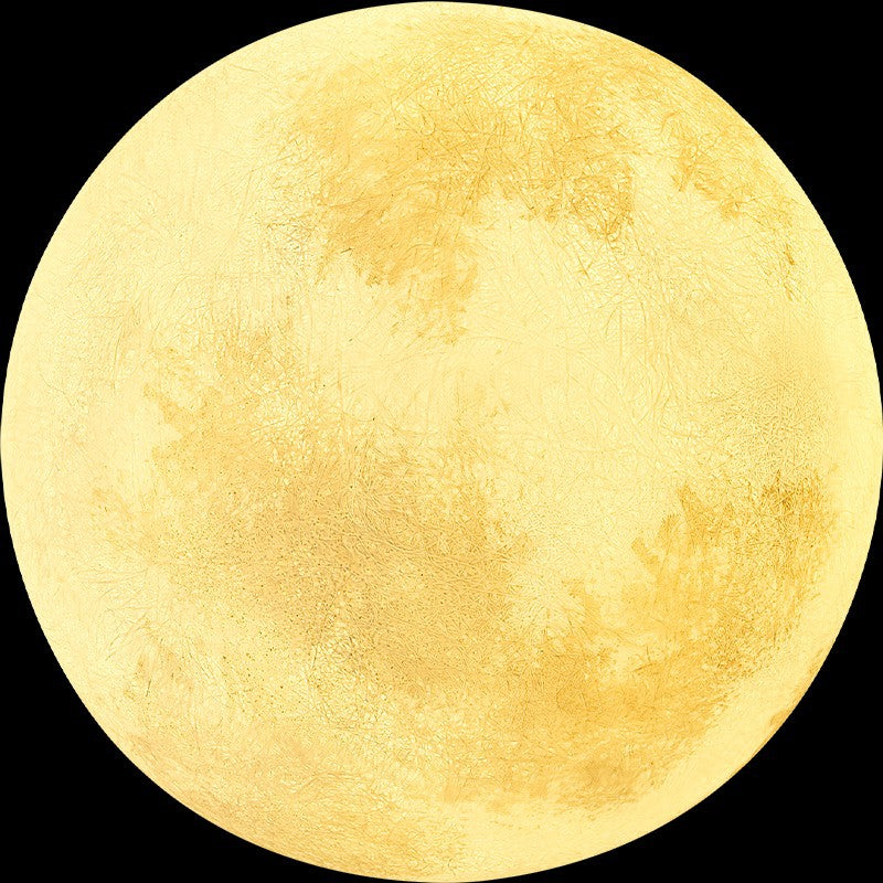 SolenGlow Nordic Solar LED Pendelleuchte | Wasserdicht | Runde Mondform | Außenbeleuchtung für Terrasse und Garten