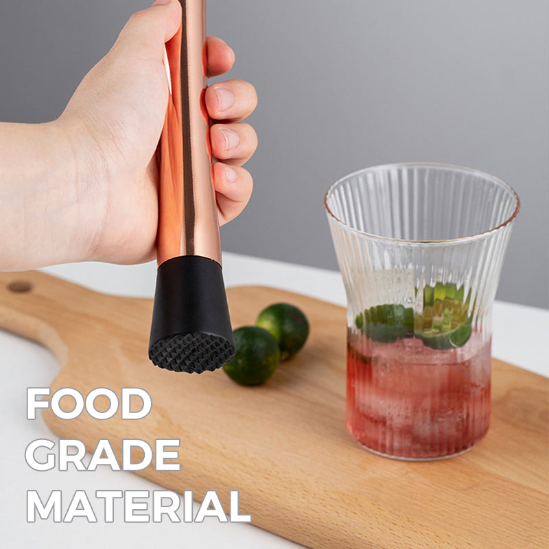 IceCrush Edelstahl-Eisstößel | Robustes Barzubehör | Perfekt für Cocktails & Getränke