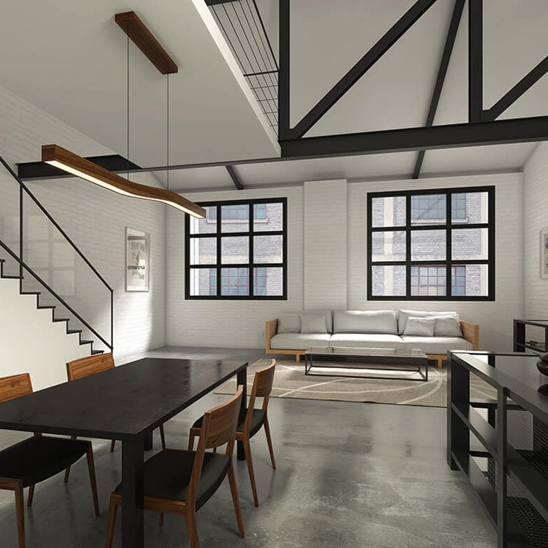 ZenWave Japanisches Wabi-Sabi LED Pendellicht | Holzoptik | Inselleuchte | Warmes Ambientelicht