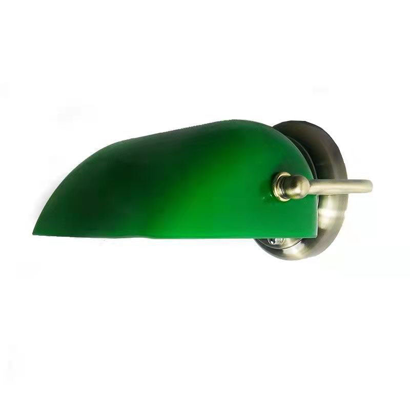 Zippella Vintage Glas Eisen Wandleuchte | Rundes 1-Licht Design | Dekorative Beleuchtung | Stilvoll und Vielseitig