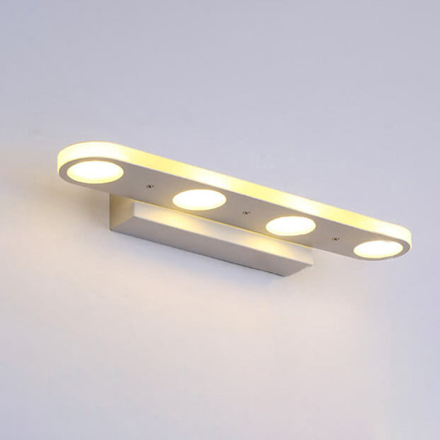 Ovalux BrightLine LED Wandleuchte | Modernes Design | Acryl-Optik | 4/6-flammig | Dimmbar