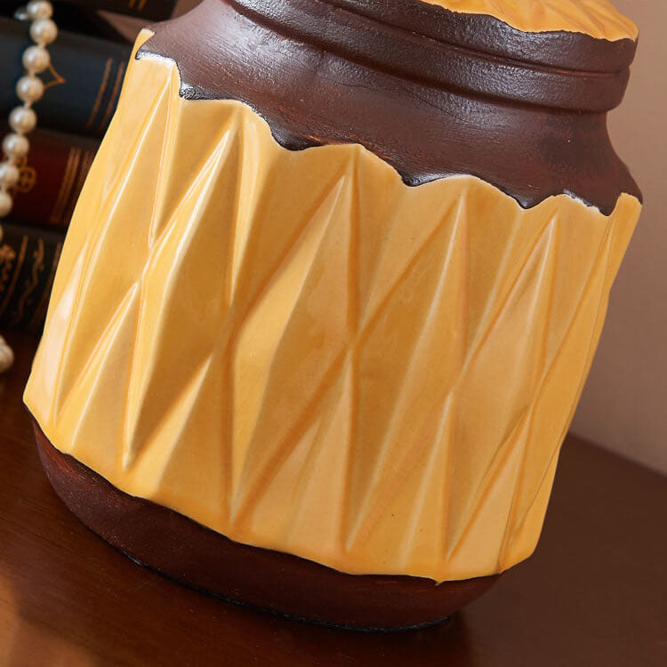 LunaraVive Ceramic LED Tischlampe | Modernes Design | Stimmungsvolles Leselicht | Deko für Zuhause