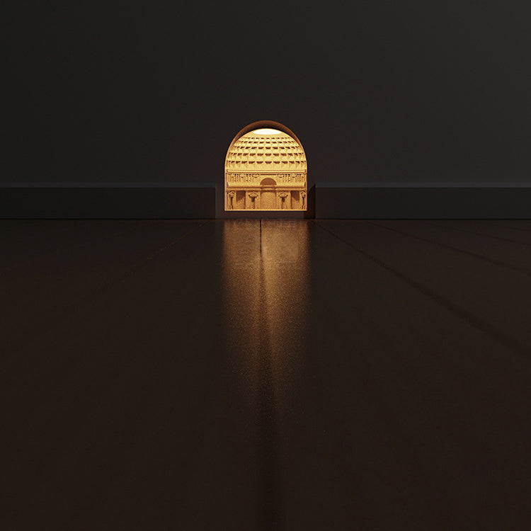 Illumora LED Wandleuchte | Eingebaute Gipslampe mit Sensor | Warmlicht | Modernes Design für Schlafzimmer