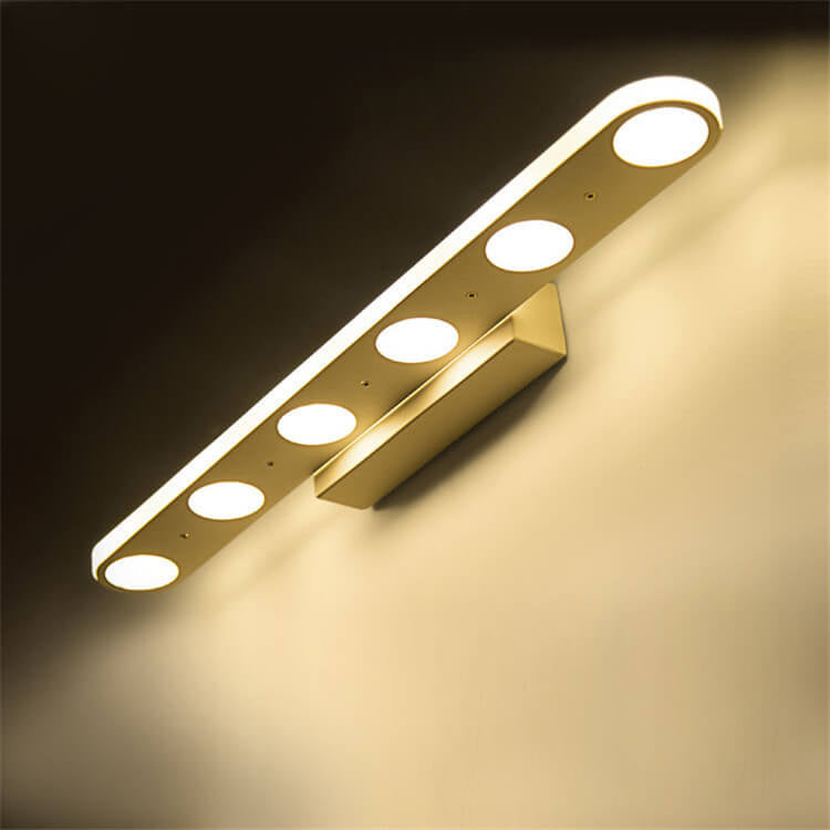 Ovalux BrightLine LED Wandleuchte | Modernes Design | Acryl-Optik | 4/6-flammig | Dimmbar