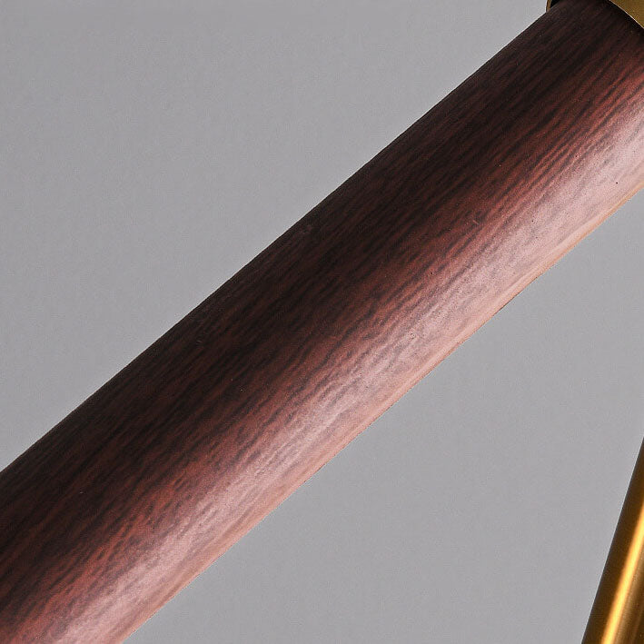 ArdenWood LED Tischlampe | Nordisches Design | Holzstruktur | Stimmungslicht | Dekoration für Zuhause