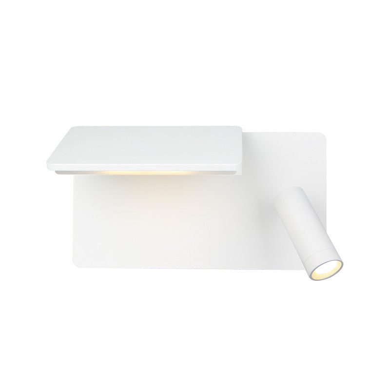 GlareCore Minimalistische LED Leselampe | Flaches Design | Wandspot | Moderne Beleuchtung