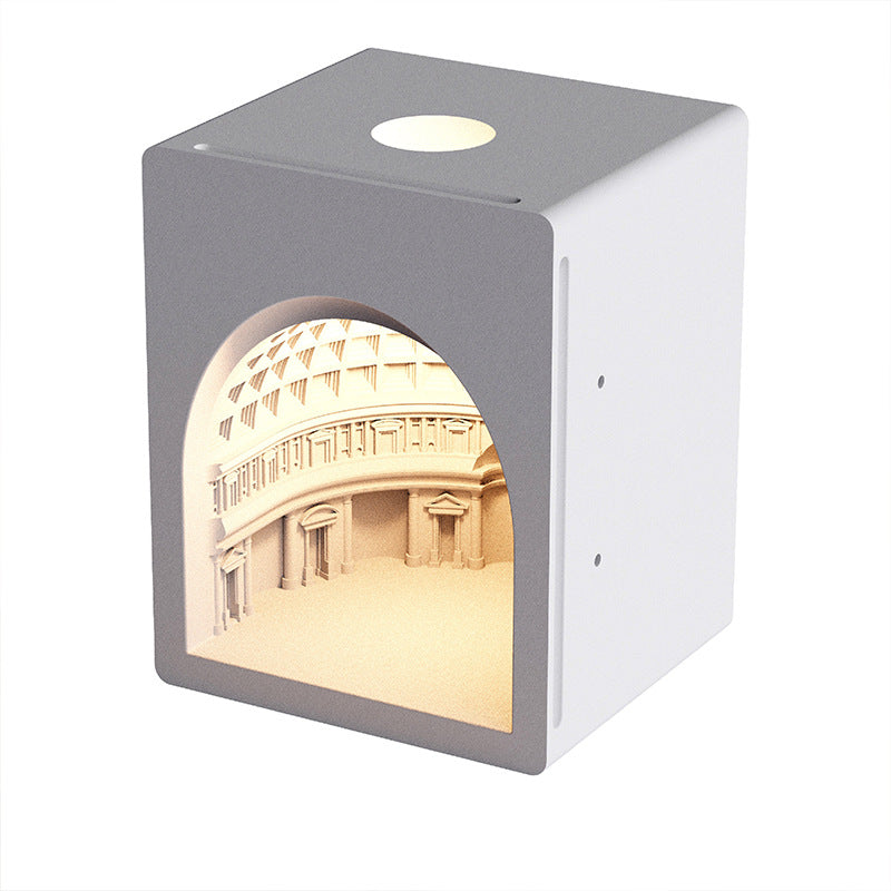 Illumora LED Wandleuchte | Eingebaute Gipslampe mit Sensor | Warmlicht | Modernes Design für Schlafzimmer