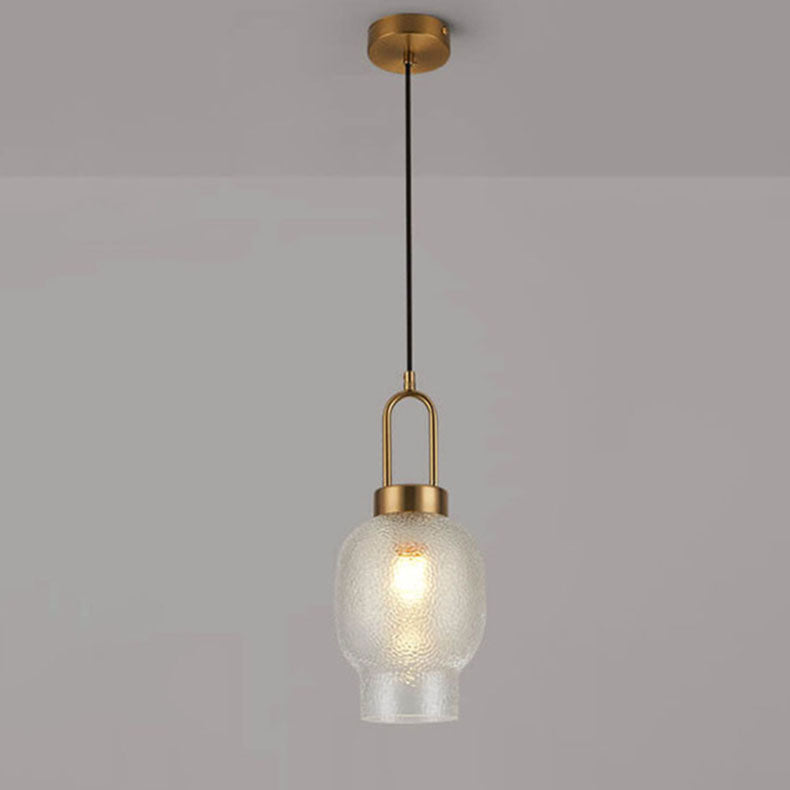 LustroLume Oval Glas Pendelleuchte | Nordic Design | Luxuriöse Beleuchtung | Stilvolle Raumgestaltung