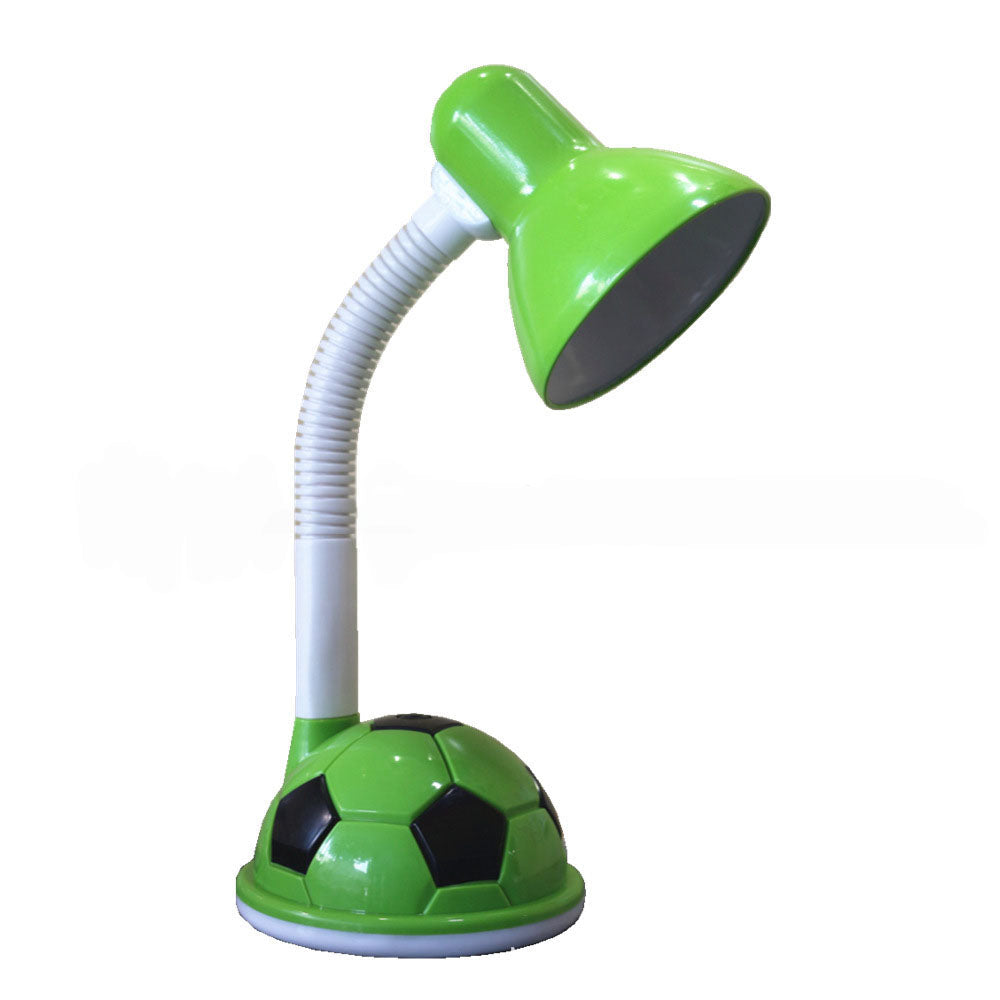 BrightKick Fußball LED Schreibtischlampe | Augenschutz | Dimmbar | Modernes Design für Kinder & Studenten