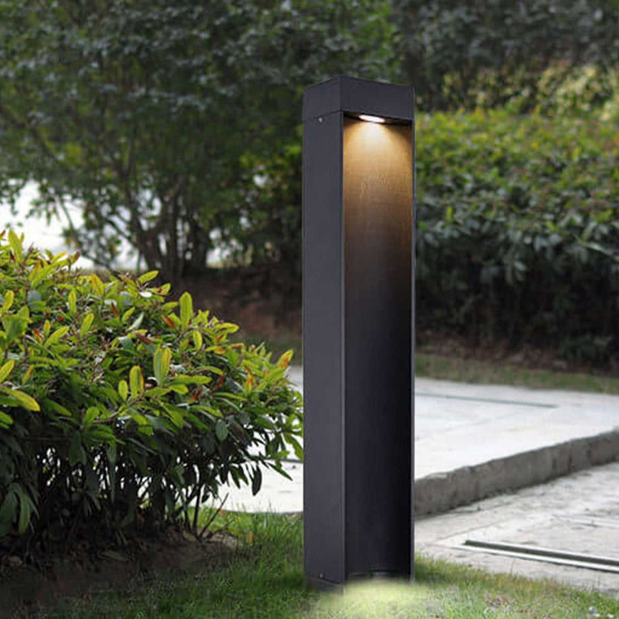 LumiPath Modern Square LED Gartenlampe | Aluminium | Outdoor Wegeleuchte | Energiesparend