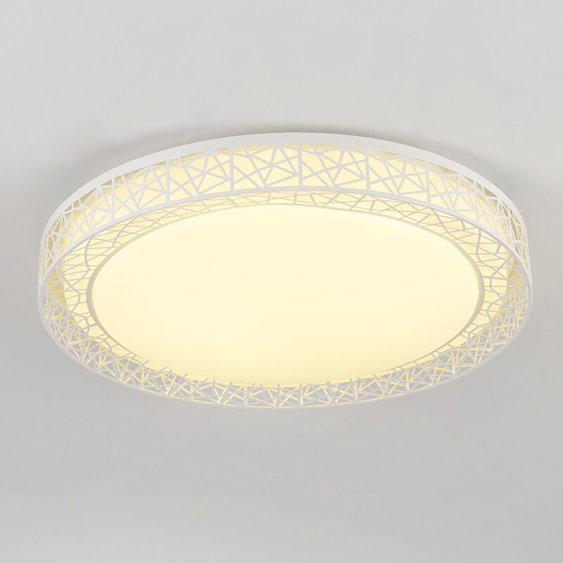 Orbivis Halo LED Deckenleuchte | Kreatives Vogelnest-Design | Modern & Dimmbar | Runde Leuchte