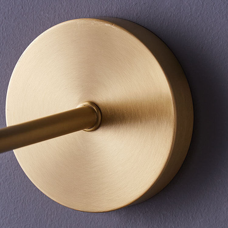 Walnura Wandlampe | Japanisches Minimalistisches Design | Holz & Glas | 1-Licht Wandleuchte