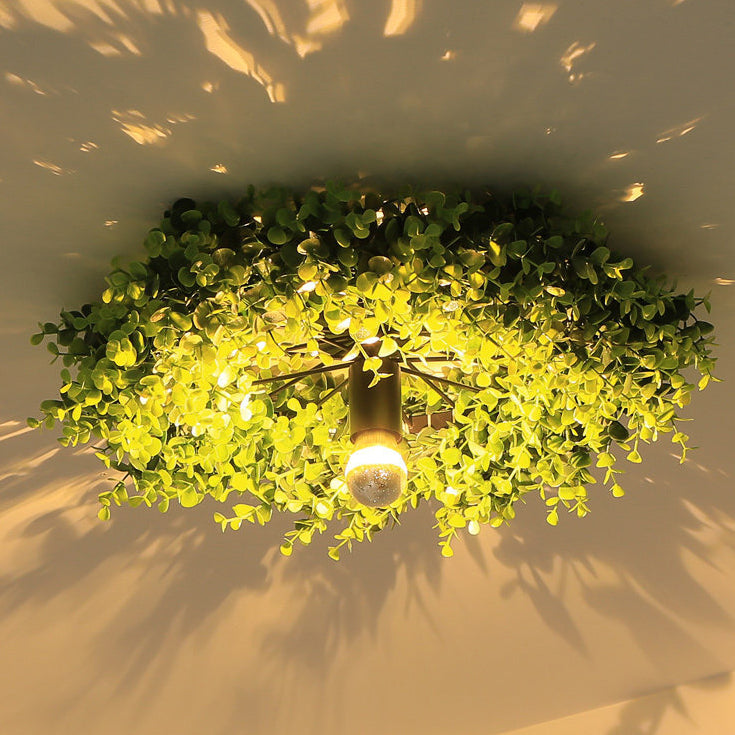 LeafLume Deckenleuchte | Kreatives Pflanzen-Design | Flush Mount | Natürliche Eleganz für moderne Räume