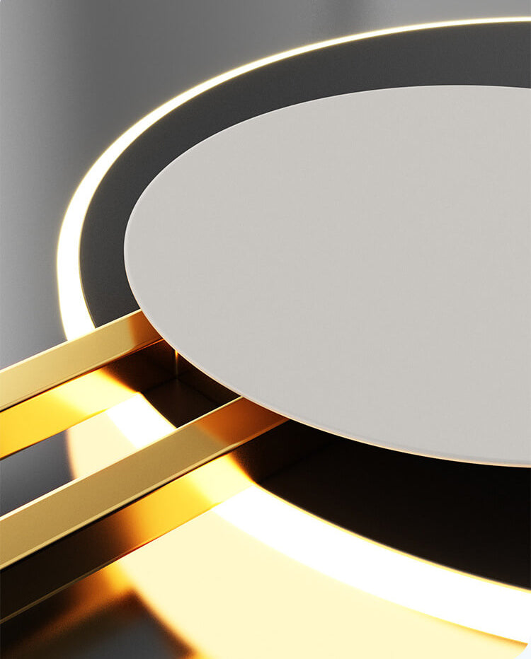 NovaGlide LED Wandlampe | Modernes Runddesign | Minimalistisch & Dekorativ | Metall Wandbeleuchtung