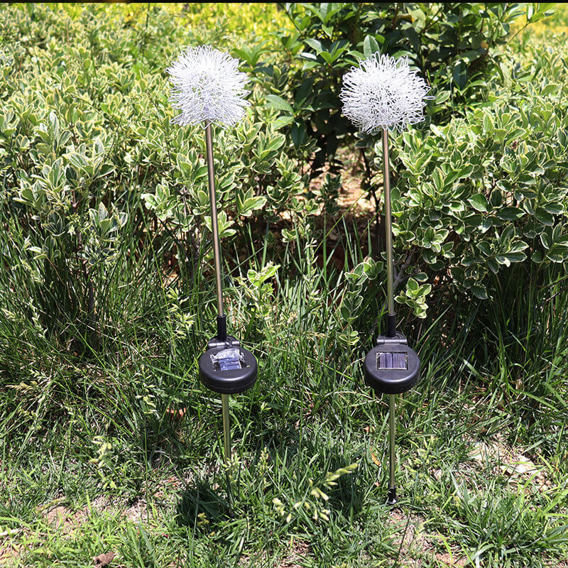 Solaris GlowSphere Gartenleuchte | Aluminiumkugel | LED Solarlicht | Wasserdicht | Warmweiß oder Weiß