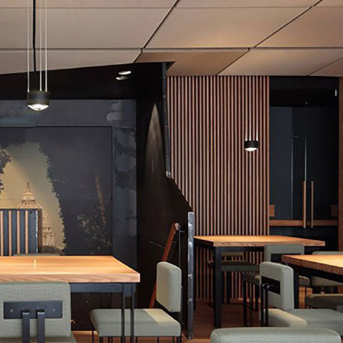 CylinBright LED Pendelleuchte | Nordic Design | Intelligenter Sensor | Metallzylinder | Dimmbar