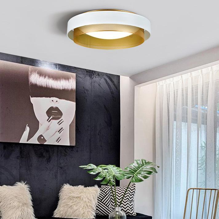 Lunexa Minimalistische LED-Deckenlampe | Postmodernes Design | Dimmbar | Wohnraumbeleuchtung