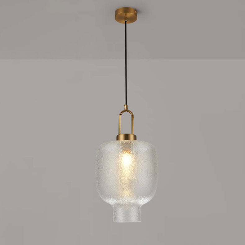 LustroLume Oval Glas Pendelleuchte | Nordic Design | Luxuriöse Beleuchtung | Stilvolle Raumgestaltung
