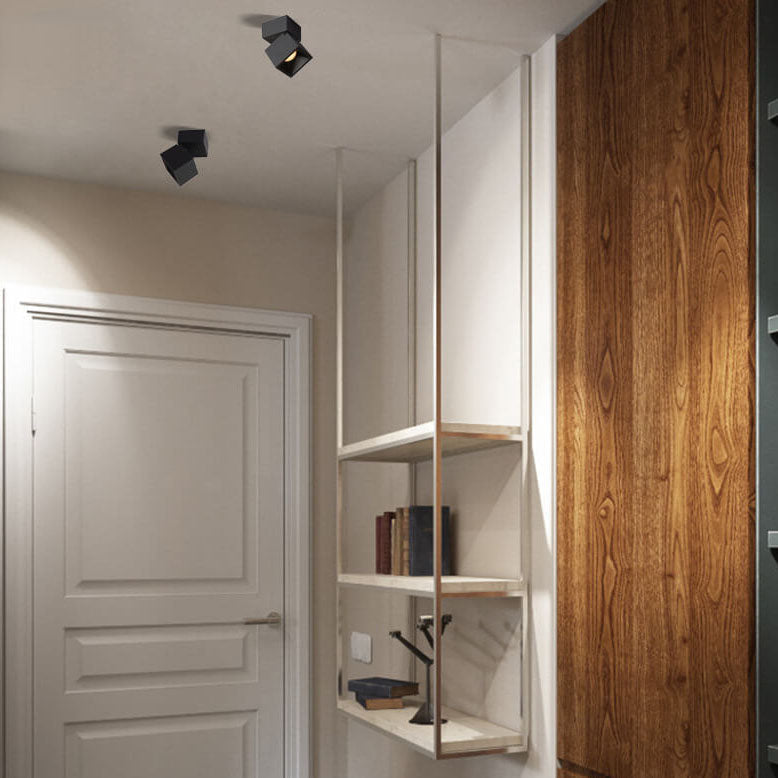 IlluVega Faltbare LED Deckenlampe | Modernes Design | Semi-Flush-Mount | Beleuchtung für Zuhause