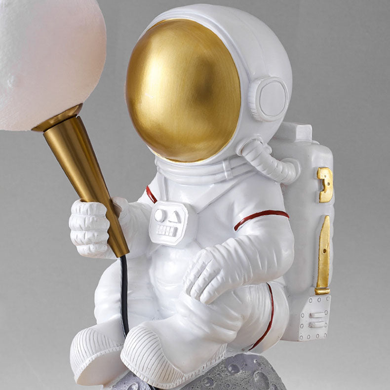 CosmoBuddy Astronaut Wandlampe | Kreatives Design | Resin & ABS | LED Schlafzimmerlicht