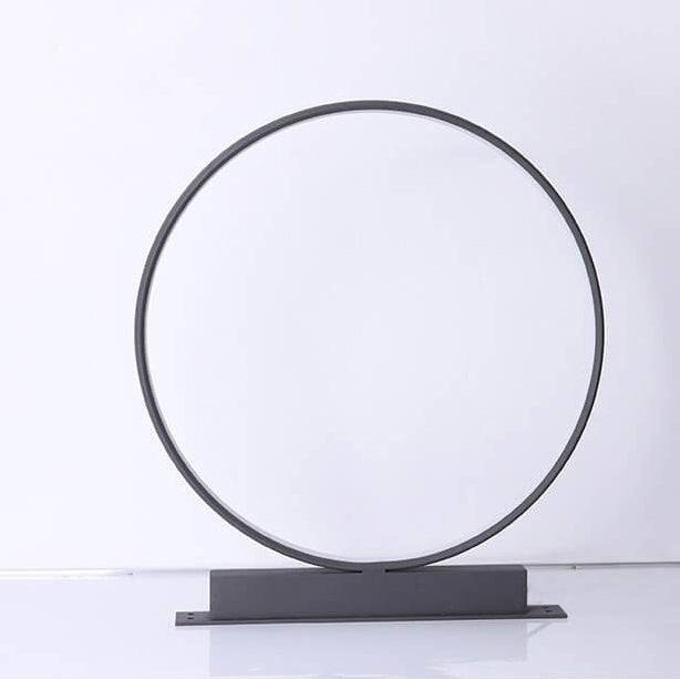 LunoRing LED Gartenleuchte | Wasserdicht | Aluminium Ringdesign | Acryl-Lampenschirm | Outdoor Beleuchtung