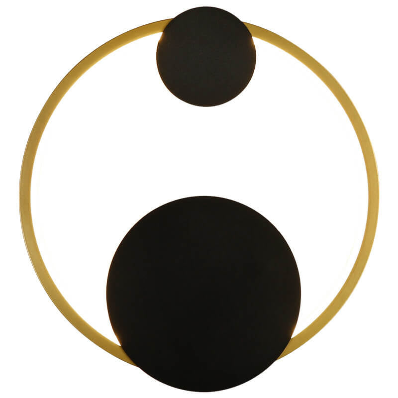 Arctuvo LED Wandleuchte | Modernes Oval- & Ringdesign | Minimalistische Wandlampe | Dimmbar