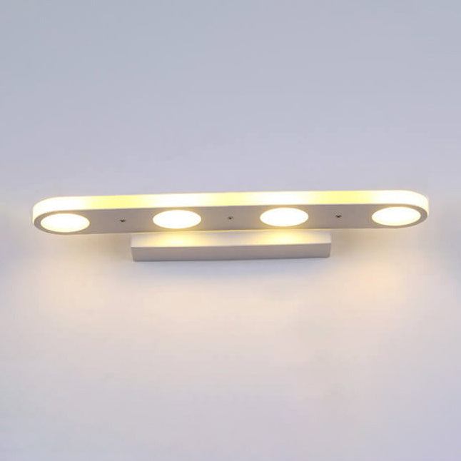 Ovalux BrightLine LED Wandleuchte | Modernes Design | Acryl-Optik | 4/6-flammig | Dimmbar