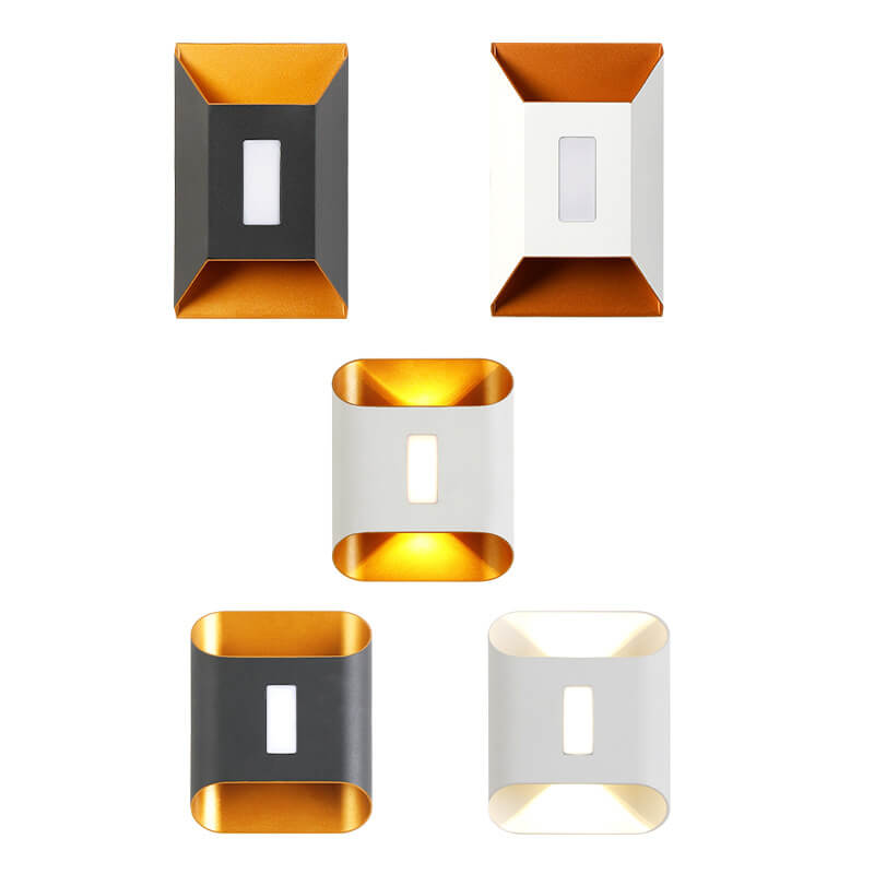 Luxorma ArcLume Außenwandleuchte | Modernes Design | Wasserdicht | Aluminium | LED für Terrassen