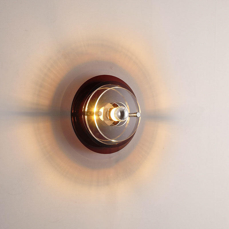 Orbina Kreativ LED Wandleuchte | Farbige Untertassen-Lampe | Design für Entertainment-Bereich