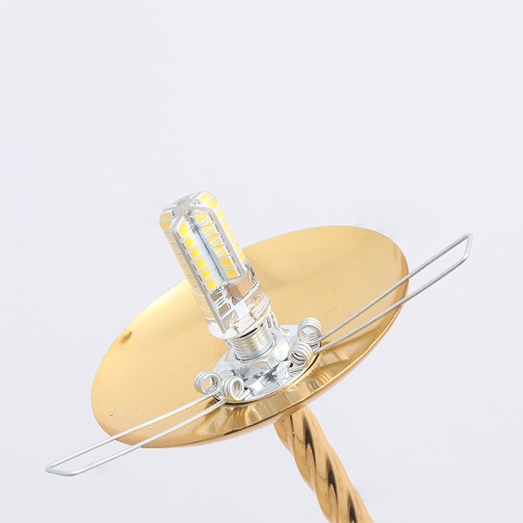 GlowLeaf Design Stehende Bodenleuchte | 5-Licht Lampe | Blatt- und Blumenmotiv | Wohnzimmer Luxusbeleuchtung