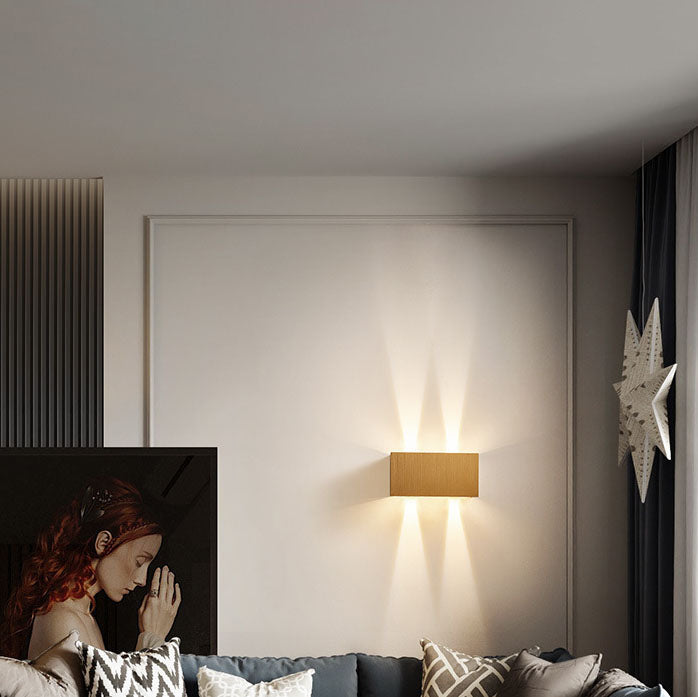 LuxaBeam Minimalistische Aluminium Wandlampe | Verstellbarer LED Lichtstrahl | Leselampe | Modernes Design | Wandbeleuchtung