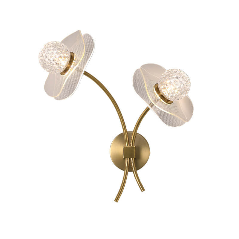 LotuGlow Kreative Lotus LED Wandleuchte | Acryl | Blumen Design | Dekorative Beleuchtung