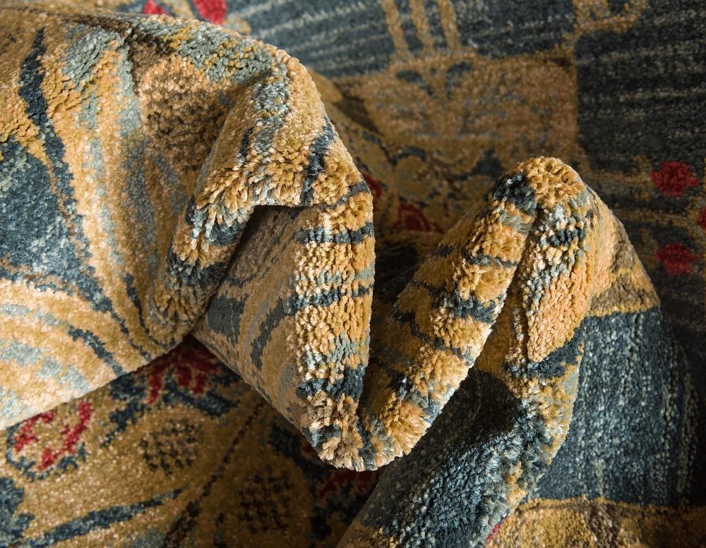 EleganceFringe Moderner Teppich mit Fransen | Klassisches Design | Hochwertig & Stilvoll | Verschiedene Größen