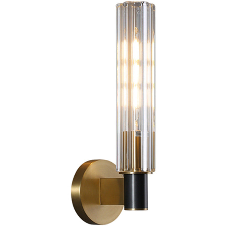Gloriana Crystal Wall Sconce | Modernes Messing | 1/2 Lichter | Elegante Beleuchtung
