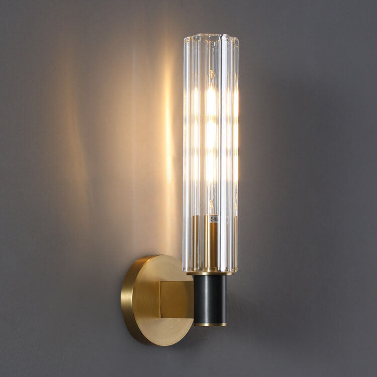 Gloriana Crystal Wall Sconce | Modernes Messing | 1/2 Lichter | Elegante Beleuchtung