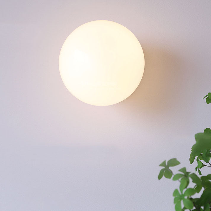 BrightVintage Minimalist Wandleuchte | Eisen & Glas | Modernes Vintage-Design