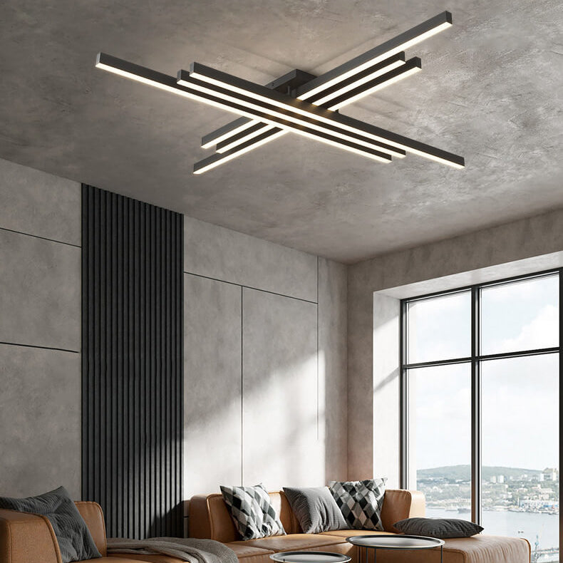 LumenArc Geometrische LED Deckenleuchte | Minimalistisches Design | Energiesparend | Perfekt für Zuhause & Büro