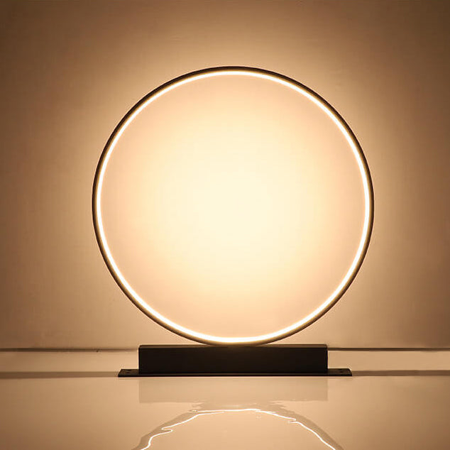 LunoRing LED Gartenleuchte | Wasserdicht | Aluminium Ringdesign | Acryl-Lampenschirm | Outdoor Beleuchtung