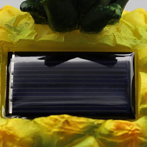 TropiLume Gartenleuchte | Outdoor Solarlicht | Wetterfest | Ananas LED Dekoleuchte