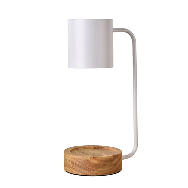 ShinaiGlow Holz-Tischlampe | Dimmbar | Timer-Funktion | Wachseffekt | Modernes Design