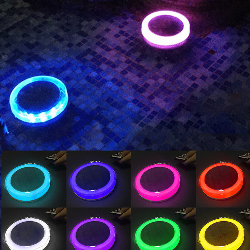 SolarisFloat LED Schwimmlicht | Solarbetrieben | Wasserdichte Beleuchtung für Pools und Gärten