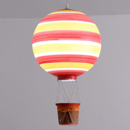 SkyaGlow Heißluftballon Hängeleuchte | Kreatives Skandinavisches Design | LED Pendelleuchte | Deko für Zuhause