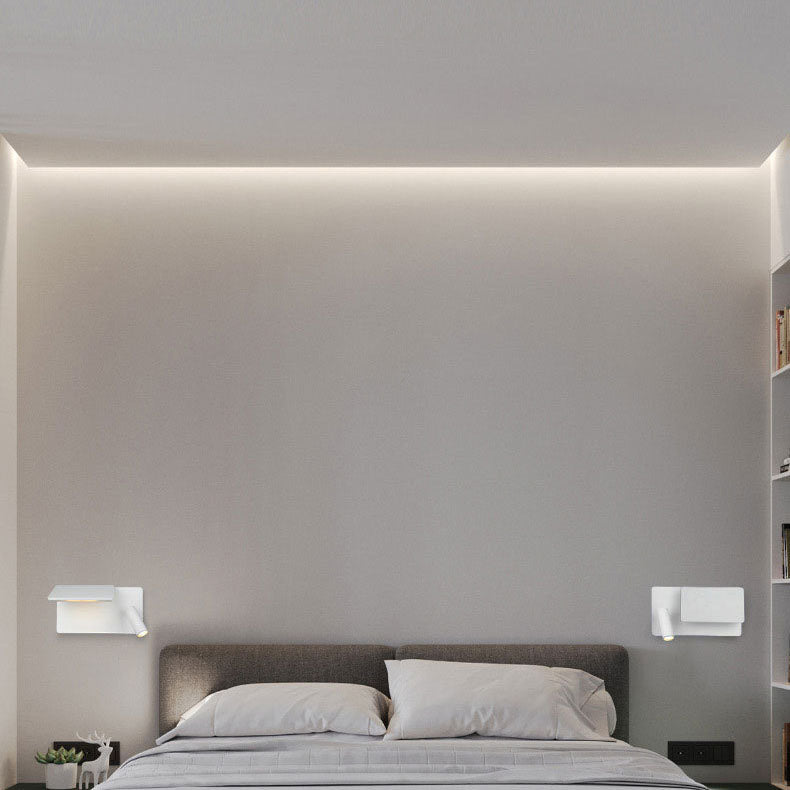 GlareCore Minimalistische LED Leselampe | Flaches Design | Wandspot | Moderne Beleuchtung