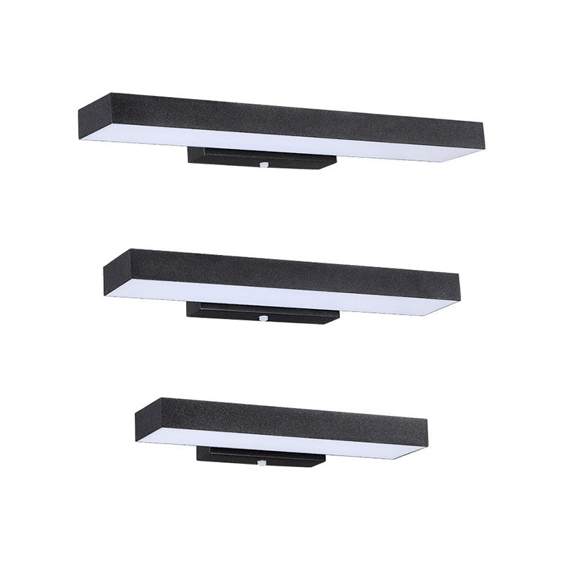 FlatLight Moderne LED Außenwandleuchte | Minimalistisches Design | Rechteckig & Wasserdicht | Mit Sensoroption