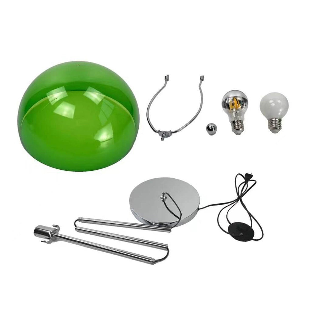 MushLight Retro Stehlampe | Acryl Pilzdesign | 1-flammig | Stilvolle LED Beleuchtung