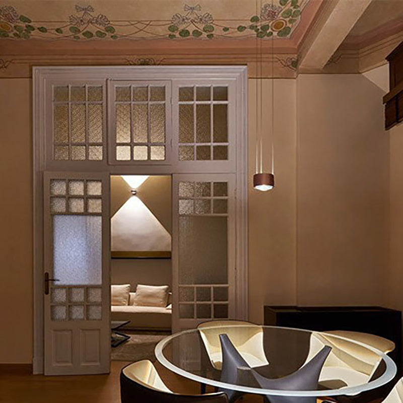 CylinBright LED Pendelleuchte | Nordic Design | Intelligenter Sensor | Metallzylinder | Dimmbar