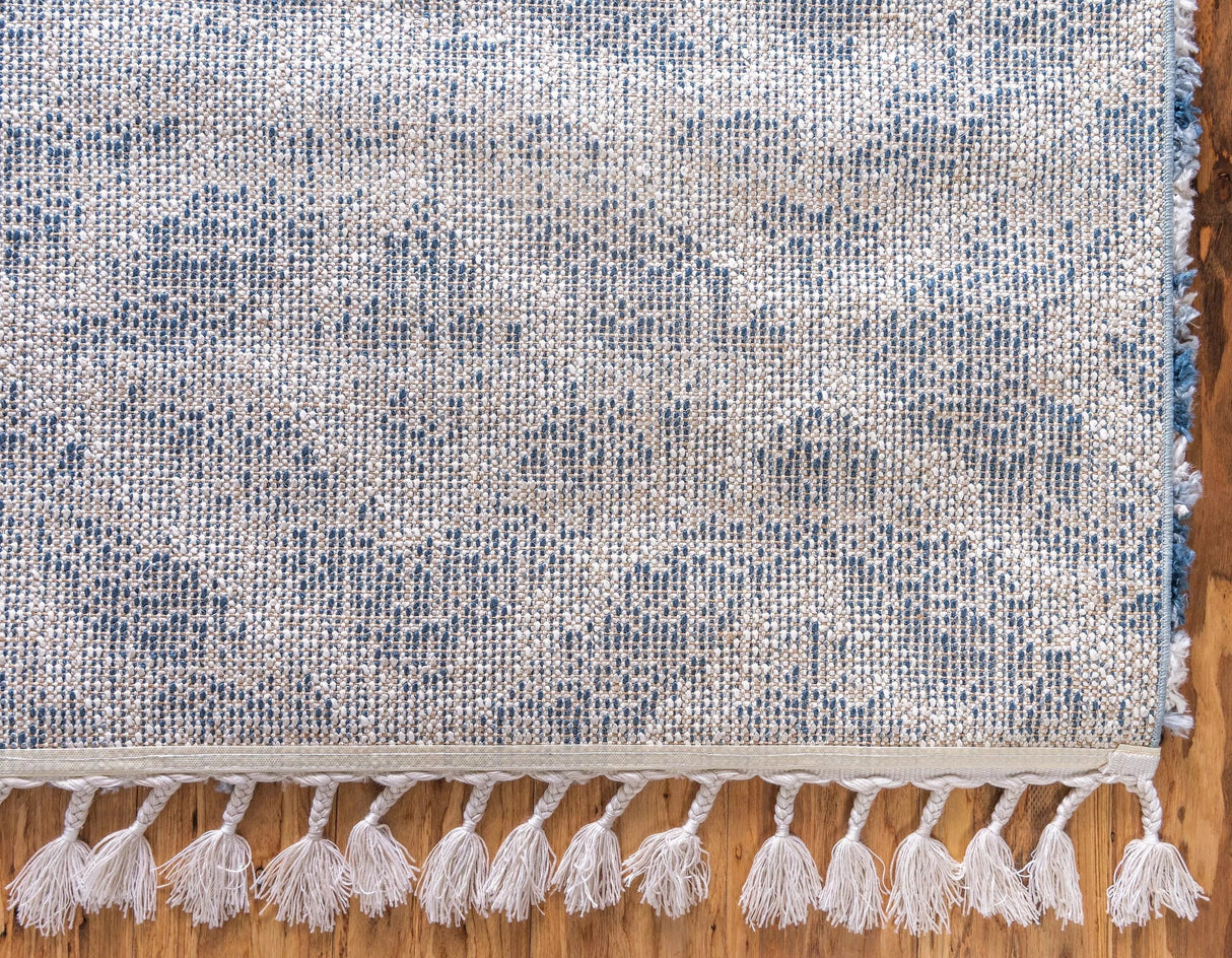 DiamondLuxe Shag - Teppich mit Diamantmuster | Shaggy Hochflorteppich | Weich & Modern | Perfekt für Wohnzimmer