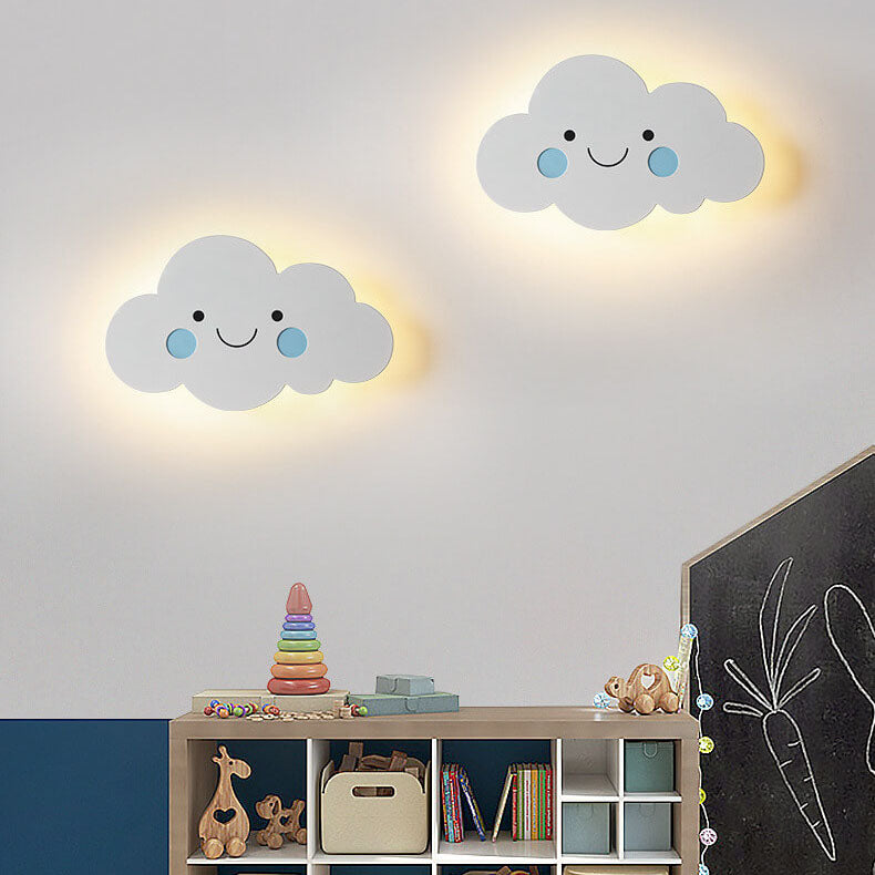 CloudLite Kreatives Emoji LED Kinder-Wandlicht | Verstellbare Lichtfarbe | Dekorative Beleuchtung