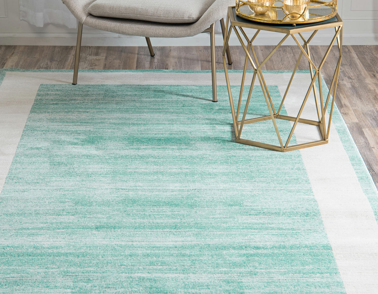 BorderLux - Moderner Teppich mit Randmuster | Zeitloses Design | Weich & Strapazierfähig